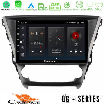 Cadence qg Series 8core Android13 4+64gb Toyota Avensis 2015-2018 Navigation Multimedia Tablet 9 u-qg-Ty1319