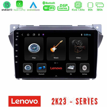 Lenovo car pad Suzuki Alto &Amp; Nissan Pixo 4core Android 13 2+32gb Navigation Multimedia Tablet 9 u-len-Sz0423