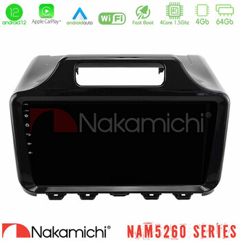 Nakamichi Nam5260 Series Toyota iq 2008 – 2015 4core Android12 4+64gb Navigation Multimedia Tablet 9″ με Carplay & Android Auto με Carplay & Android Auto u-n44-Ty2197
