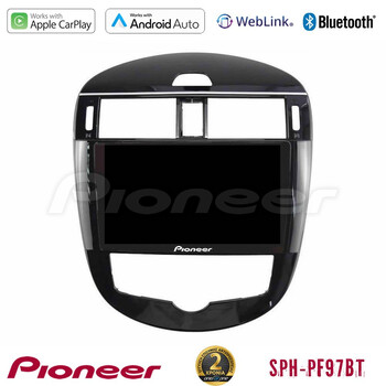Pioneer sph-Pf97bt Series    Nissan Pulsar 2015-2018 Multimedia Station 9 (Tablet Style) με Carplay &Amp; Android Auto u-sph-Ns2244