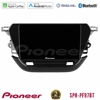 Pioneer sph-Pf97bt Series    Opel Corsa f 2019-2023 Multimedia Station 9 (Tablet Style) με Carplay &Amp; Android Auto u-sph-Op1740
