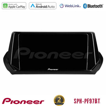 Pioneer sph-Pf97bt Series    Peugeot 208 2019-2023 Multimedia Station 9 (Tablet Style) με Carplay &Amp; Android Auto u-sph-Pg1071