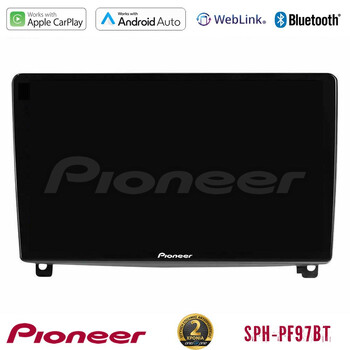 Pioneer sph-Pf97bt Series    Peugeot 407 Multimedia Station 9 (Tablet Style) με Carplay &Amp; Android Auto u-sph-Pg1119