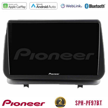 Pioneer sph-Pf97bt Series    Renault Clio 2005-2012 Multimedia Station 9 (Tablet Style) με Carplay &Amp; Android Auto u-sph-Rn0003