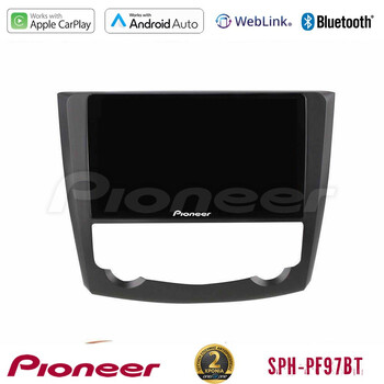 Pioneer sph-Pf97bt Series    Renault Kadjar Multimedia Station 9 (Tablet Style) με Carplay &Amp; Android Auto u-sph-Rn0218