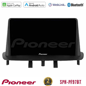 Pioneer sph-Pf97bt Series    Renault Megane 3 2009-2013 Multimedia Station 9 (Tablet Style) με Carplay &Amp; Android Auto u-sph-Rn0718