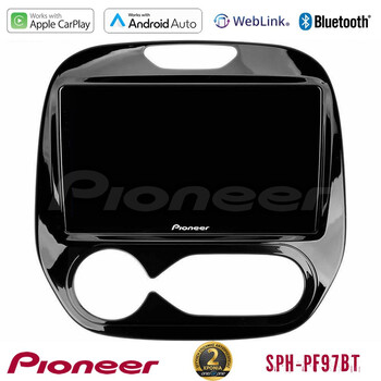Pioneer sph-Pf97bt Series    Renault Captur 2013-2019 (Facelift) Multimedia Station 9 (Tablet Style) με Carplay &Amp; Android Auto u-sph-Rn037