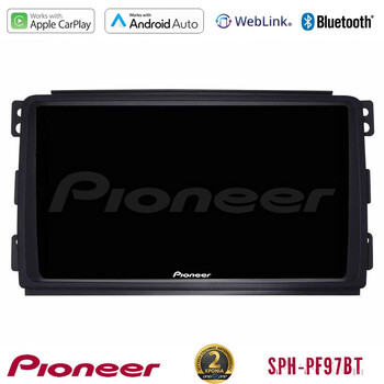 Pioneer sph-Pf97bt Series    Smart 451 Multimedia Station 9 (Tablet Style) με Carplay &Amp; Android Auto u-sph-Sm0833