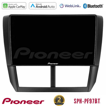 Pioneer sph-Pf97bt Series    Subaru Forester Multimedia Station 9 (Tablet Style) με Carplay &Amp; Android Auto u-sph-Su0299
