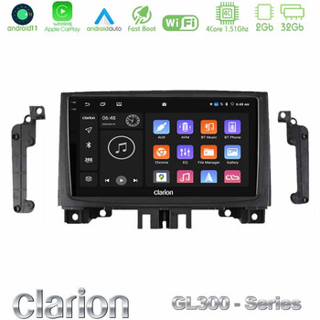 Clarion Gl300 Series Mercedes Sprinter/vw Crafter 2006-2018 4core Android11 2+32gb Navigation Multimedia Tablet 9″ με Carplay &Amp; Android Auto u-gl3-Mb1705