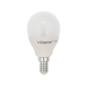 ΛΑΜΠΑ LED BASIS ΣΦΑΙΡΙΚΗ G45 E14 7W 540Lm 6400K VITO