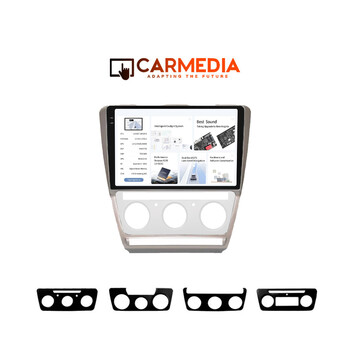 CARMEDIA CMDU81036-4 PRO PLUS TABLET 10.36" OEM SKODA OCTAVIA 5 2005-2012 A/C-CLIMA GREY