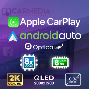 CARMEDIA CMDU8115-6 PRO PLUS TABLET 10.36" OEM SKODA YETI 2014+