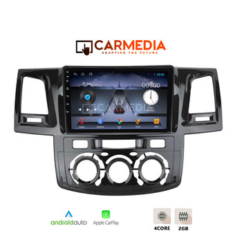 CARMEDIA CM209-13 TABLET 9'' OEM TOYOTA HILUX 2005-2011 A/C-CLIMA