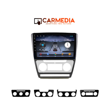 CARMEDIA CM210-13 TABLET 10'' OEM SKODA OCTAVIA 5 2005-2012 A/C-CLIMA GREY
