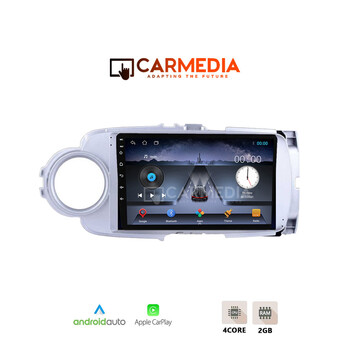 CARMEDIA CM209C-13 TABLET 9'' OEM TOYOTA YARIS 2011-2020 SILVER