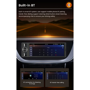 CARMEDIA CMU02MP 1DIN 6.86''