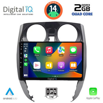 DIGITAL IQ RSB 1464_CPA (10inc) MULTIMEDIA TABLET for NISSAN NOTE mod. 2012&gt;