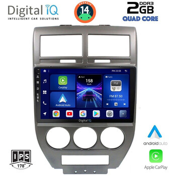 DIGITAL IQ BXC 3276_CPAA (10inc) MULTIMEDIA TABLET for JEEP COMPASS - PATRIOT mod. 2007-2016