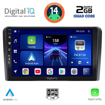 DIGITAL IQ BXC 3451_CPAA (10inc) MULTIMEDIA TABLET for NISSAN MICRA mod. 2014-2017