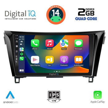 DIGITAL IQ BXC 3468_CPAA (10inc) MULTIMEDIA TABLET for NISSAN QASHQAI - XTRAIL mod. 2014-2021