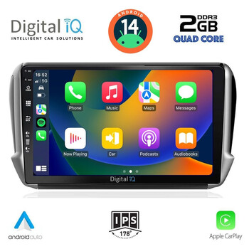 DIGITAL IQ BXC 3508_CPAA (10inc) MULTIMEDIA TABLET for PEUGEOT 208-2008 mod. 2012-2021
