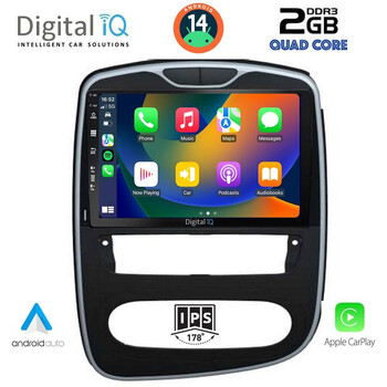 DIGITAL IQ BXC 3545_CPAA (10inc) MULTIMEDIA TABLET for RENAULT CLIO mod. 2016-2019