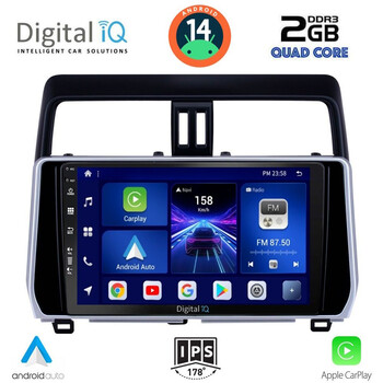 DIGITAL IQ BXC 3739_CPAA (10inc) MULTIMEDIA TABLET for TOYOTA LAND CRUISER mod. 2019&gt;
