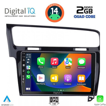 DIGITAL IQ BXC 3747_CPAA (10inc) MULTIMEDIA TABLET for VW GOLF 7 mod. 2013-2020