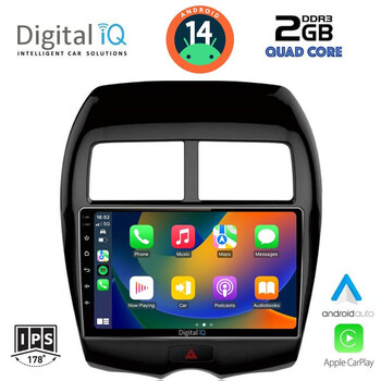 DIGITAL IQ RSB 1430_CPA (10inc) MULTIMEDIA TABLET for MITSUBISHI ASX mod. 2009&gt; - PEUGEOT 4008 mod. 2012-2018