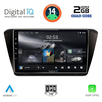 DIGITAL IQ RSB 1605_CPA (10inc) MULTIMEDIA TABLET for SKODA SUPERB mod. 2015&gt;