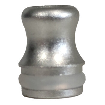 Vapour Smok E Short Aluminium 510 Drip Tip Silver