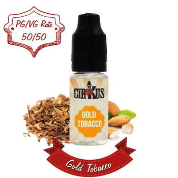 VDLV Authentic Cirkus Gold Tobacco 03mg 10ml Υγρό Αναπλήρωσης