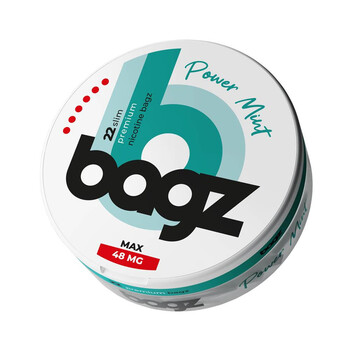 BAGZ Power Mint 48mg Σακουλάκια Νικοτίνης