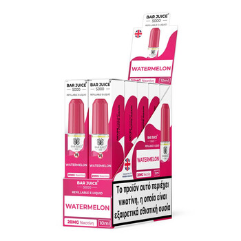 Bar Juice 5000 Watermelon 10ml 20mg Nic Salts