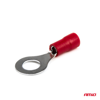 03078/AM ΦΙΣΑΚΙΑ ΔΑΧΤΥΛΙΔΙ ΚΟΚΚΙΝΑ RV1.25-6 / 6.5mm ΑΜΙΟ - 10 ΤΕΜ.