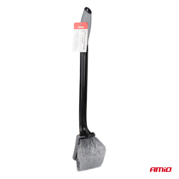04032/AM ΒΟΥΡΤΣΑ ΠΛΥΣΙΜΑΤΟΣ ΖΑΝΤΩΝ ΜΕ ΛΑΒΗ 50cm AMIO -  1 ΤΕΜ.