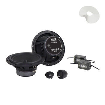 Blam  kit Sr165s  High-Sensitivity two-way Component Speaker System

max Power 150 w – Rated Power 75 W

frequency Response 60 hz – 25 Khz

impedance 3 ω – Sensitivity 93 db Άμεση Παράδοση