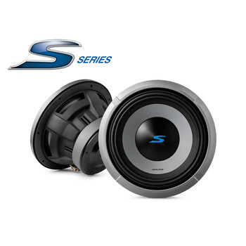 Alpine S2-W10D4 Next-Generation 25cm (10) S-Series Subwoofer with Dual 4-Ohm Voice Coils