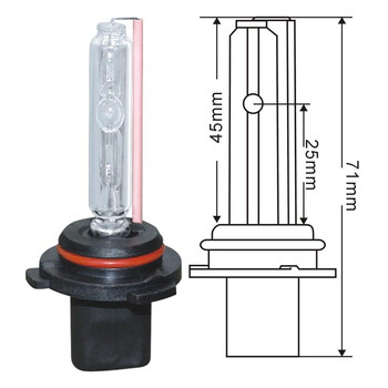 XENON 9006 LAMP 6K electriclife