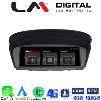 LM Digital - LM G396M9 CCC Οθόνη OEM Multimedia Αυτοκινήτου για BMW SERIES 3/M3 '08 > '12 SERIES 5/M5 '05 > '10 SERIES 6 '08 > '12 (CarPlay/AndroidAuto/BT/GPS/WIFI/GPRS) electriclife