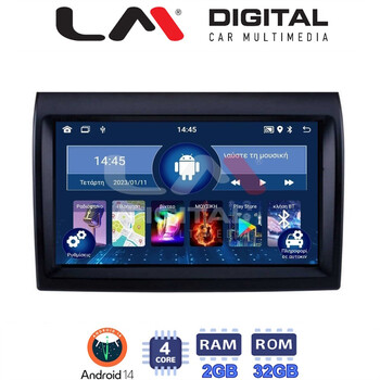 LM Digital - LM ZL4193 GPS Οθόνη OEM Multimedia Αυτοκινήτου για DUCATO, BOXER, JUMBER  (BT/GPS/WIFI) electriclife