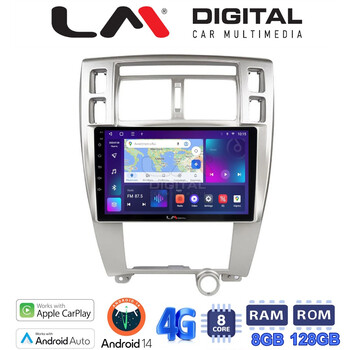 LM Digital - LM ZT8006 GPS Οθόνη OEM Multimedia Αυτοκινήτου για Hyundai Tucson 2004 > 2010 (CarPlay/AndroidAuto/BT/GPS/WIFI/GPRS) electriclife