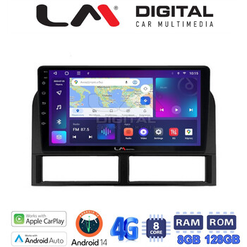 LM Digital - LM ZT8201 GPS Οθόνη OEM Multimedia Αυτοκινήτου για Jeep Gran Cherokee 1999 > 2004 (CarPlay/AndroidAuto/BT/GPS/WIFI/GPRS) electriclife