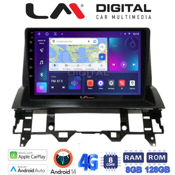 LM Digital - LM ZT8437 GPS Οθόνη OEM Multimedia Αυτοκινήτου για MAZDA 6 2002 > 2005 (CarPlay/AndroidAuto/BT/GPS/WIFI/GPRS) electriclife