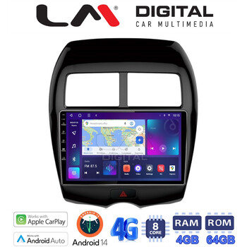 LM Digital - LM ZC8026 GPS Οθόνη OEM Multimedia Αυτοκινήτου για MITSUBISHI ASX 2008> (CarPlay/AndroidAuto/BT/GPS/WIFI/GPRS) electriclife
