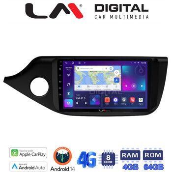 LM Digital - LM ZC8216 GPS Οθόνη OEM Multimedia Αυτοκινήτου για KIA CEED 2013 > 2016  (CarPlay/AndroidAuto/BT/GPS/WIFI/GPRS) electriclife