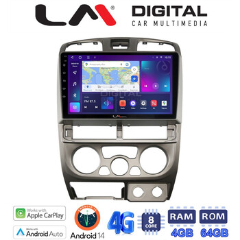LM Digital - LM ZC8426 GPS Οθόνη OEM Multimedia Αυτοκινήτου για Isuzu D-Max 2002 > 2007 (CarPlay/AndroidAuto/BT/GPS/WIFI/GPRS) electriclife