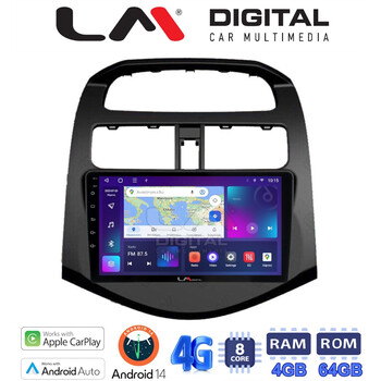 LM Digital - LM ZC8589 GPS Οθόνη OEM Multimedia Αυτοκινήτου για DAEWOO SPARK 2009>2016 (CarPlay/AndroidAuto/BT/GPS/WIFI/GPRS) electriclife
