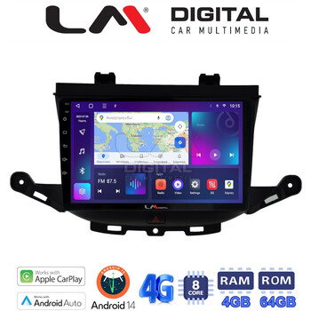 LM Digital - LM ZC8674 GPS Οθόνη OEM Multimedia Αυτοκινήτου για Nissan Navara 2006 > 2016 (CarPlay/AndroidAuto/BT/GPS/WIFI/GPRS) electriclife